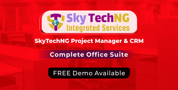 SkyTechNG - Project Manager & CRM