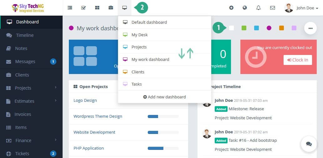 dashboard-list